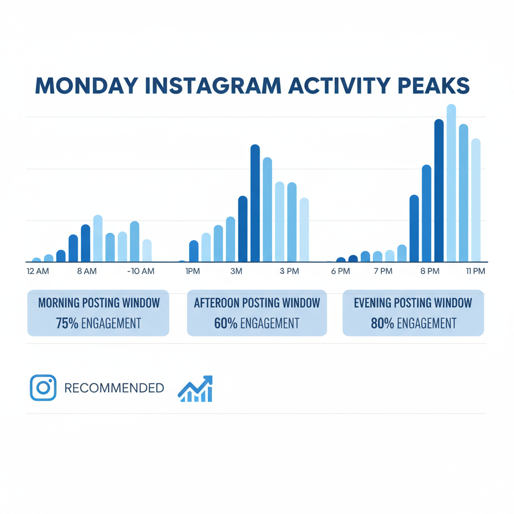 Overview of Monday Social Media Behavior Trends — best time to post to instagram on monday