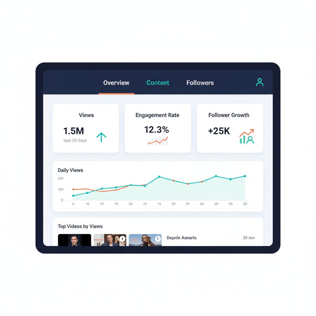 Explore the TikTok Analytics Dashboard — how to view analytics on tiktok