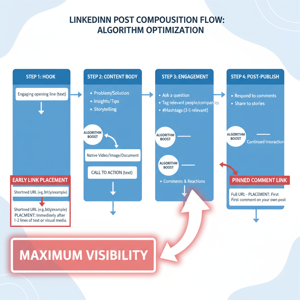 Understanding LinkedIn’s Algorithm and Link Visibility — mastering the use of links in linkedin posts